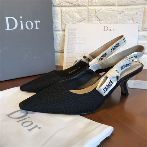 dior heels with strap